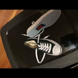Black converse Jack Purcell